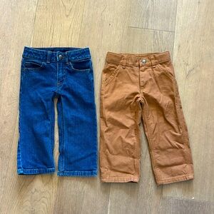 2 pack of Carhartt Pants